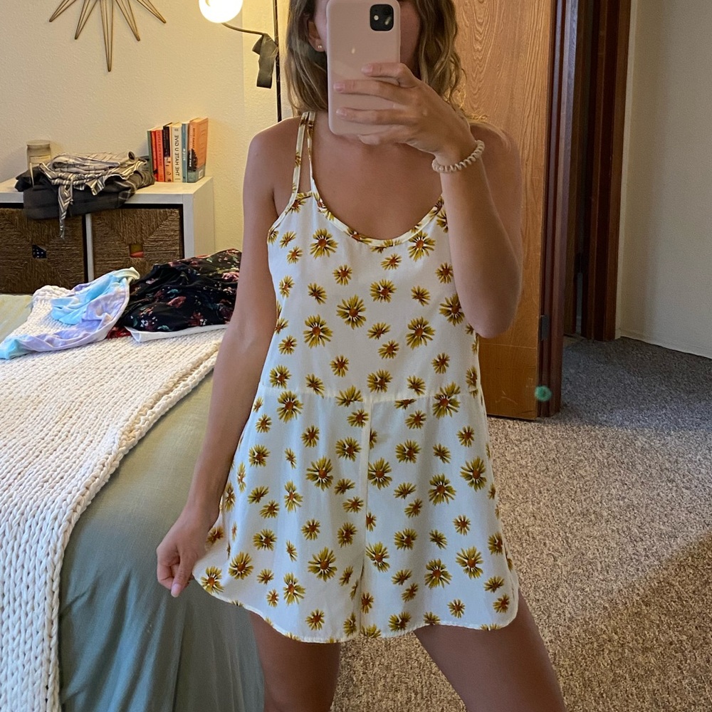 TOBI Sunflower Romper